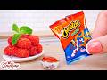 1000+ Recipes for Super Crispy Cheetos | TinyBap ASMR Mini Cooking