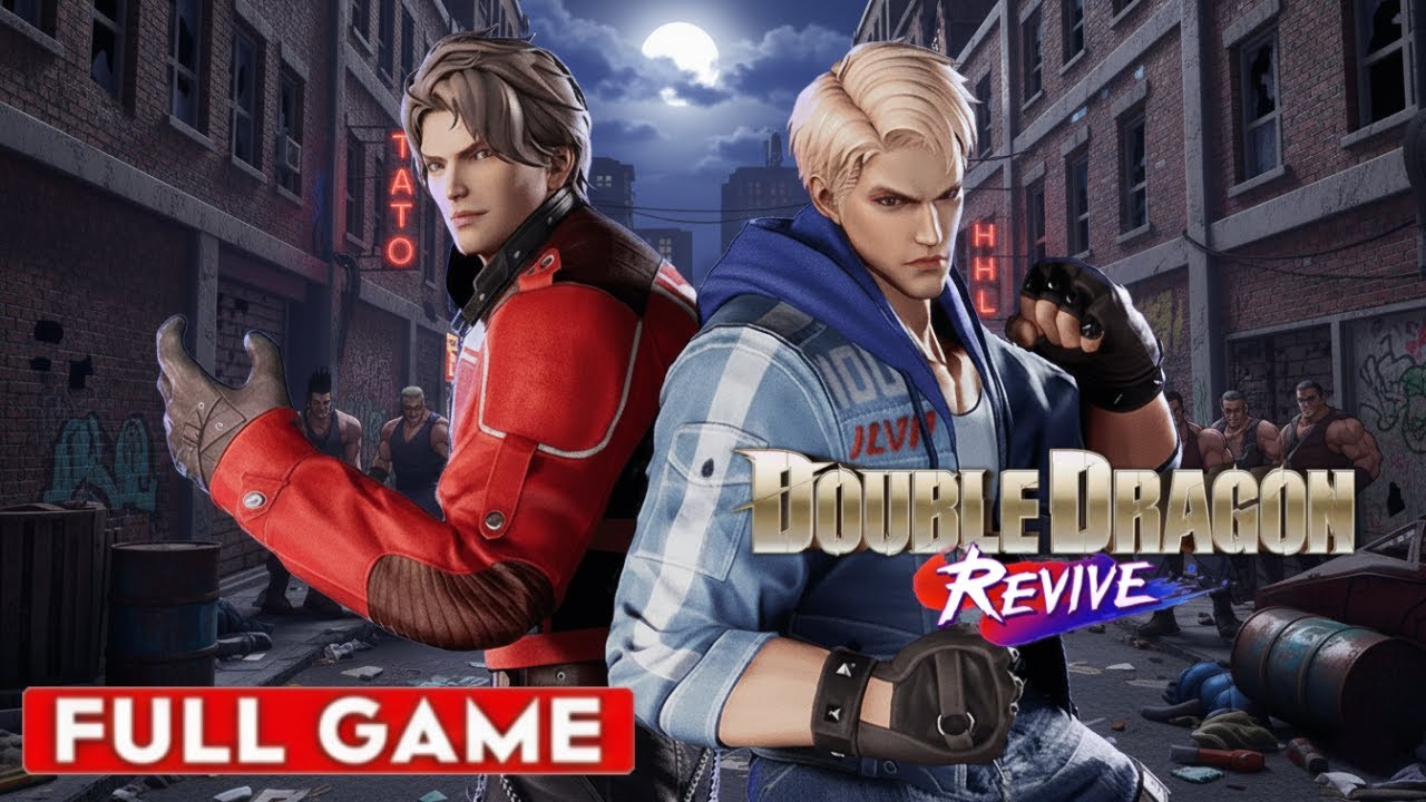 DOUBLE DRAGON REVIVE Gameplay Walkthrough | Ultra Graphics PC (No Commentary)