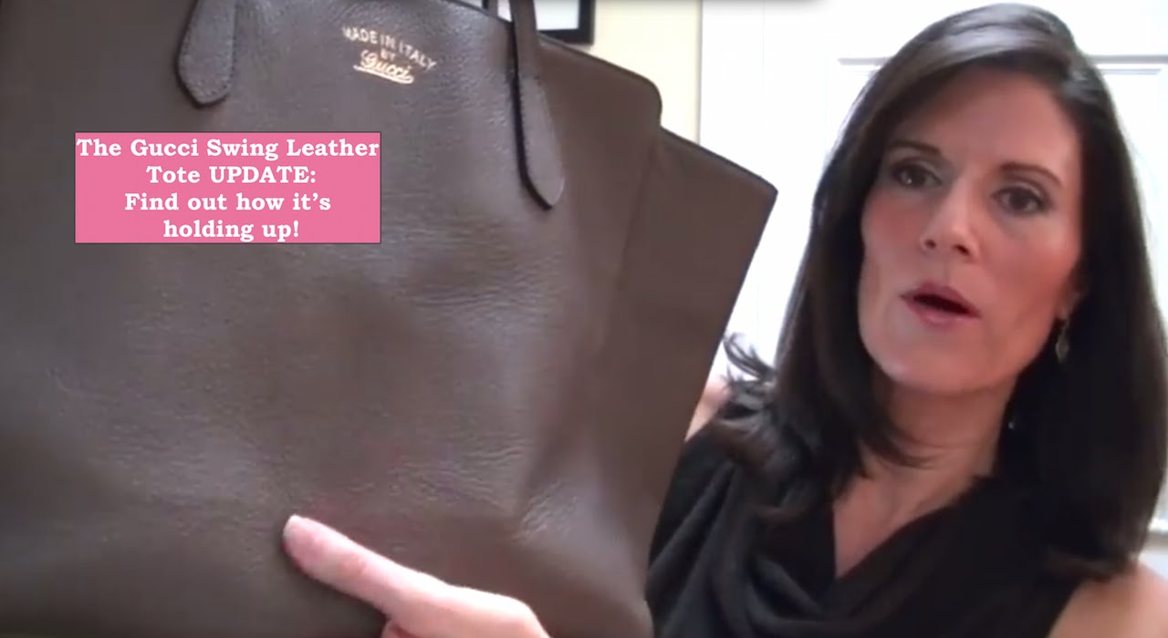 Gucci Swing Leather Tote UPDATE: How's It Holding Up 7 Months Later? -  YouTube