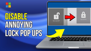 How To Disable/Turn Off Caps-Lock/Num Lock OSD Notification On HP PC