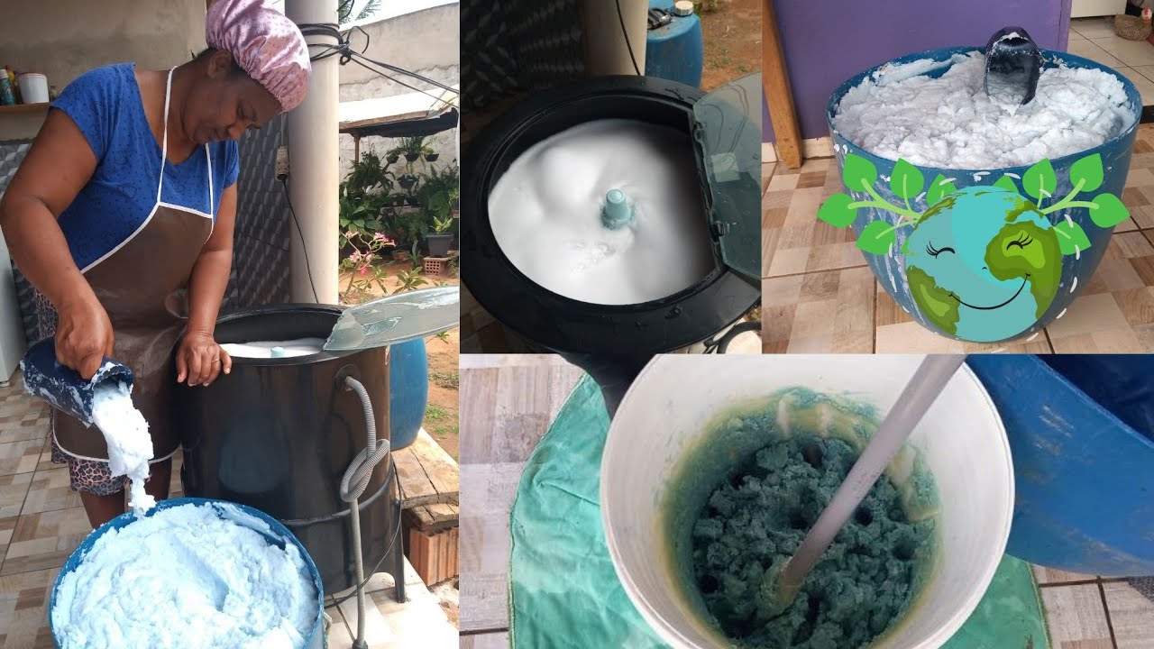 Sabão de cebo pastoso (Ótimo e econômico)