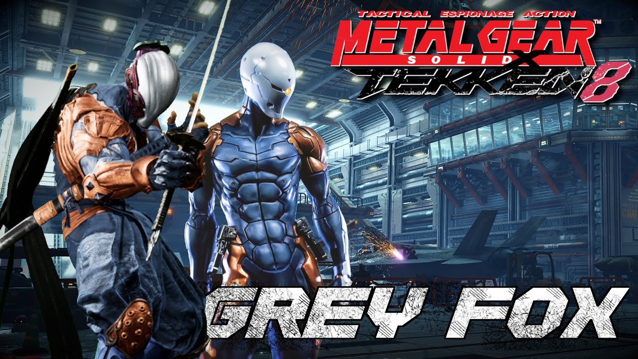 Tekken 8 Custom Spotlight - Yoshimitsu as Grey Fox(MGS1) - YouTube