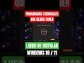 Lo PRIMERO que debes instalar en Windows 10/11 💻✅️ #windows #pc