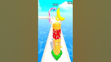 Pancake Run 🍇🥞🍓 Android iOS Casual Games All Levels Gameplay Walkthrough