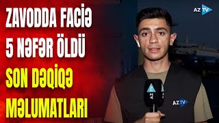 Bakıda zavodda faciə: 5 nəfər görün nədən həlak oldu – BİRBAŞA BAĞLANTI