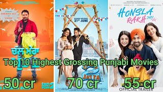 Top 10 Highest Grossing Punjabi Movies Of All Time With Budget - India Overseas Worldwide Box office