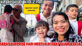 DAPAT SURPRISE MERTUA DI SAAT SUAMI KERJA ,ALHAMDULILAH SELESAI JUGA NATA LEMARI ( KESEHARIANKU)