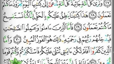 مصحف التجويد صفحة 501 إبراهيم الأخضر 🕋🕋