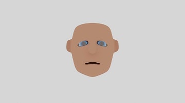 3D Facial Expression Test Animation