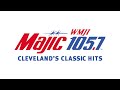 *105.7 WMJI-FM Legal ID 3/20/22 7PM EDT (Cleveland, Ohio) "Majic 105.7"