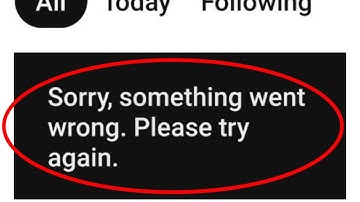 Pinterest Fix Sorry, Something went wrong Please try again & Not Working Problem Solve in pinterest