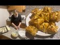 Հավի մսով և շերտավոր խմորով տոնական կարկանդակներ  Пирог с курицей из слоеного теста  Xohanoc.am