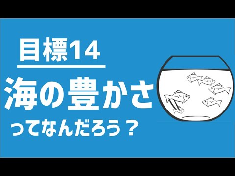 Sdgs目標14 海の豊かさってなに アニメでわかるsdgs Youtube Sdgs目標14 海の豊かさってなに アニメでわかるsdgs Youtube