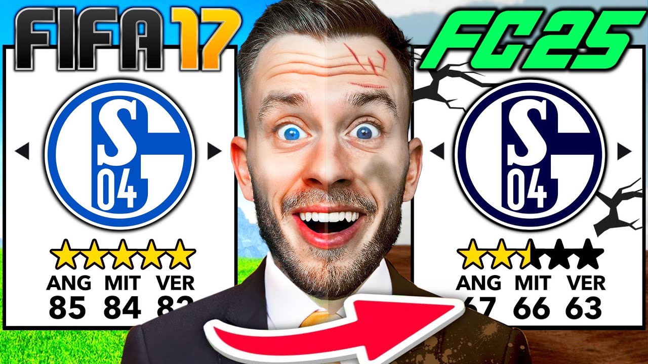 Ich habe Schalke in JEDEM FIFA gerettet! 👀🚀