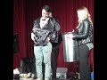 Wedding proposal during magic show