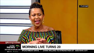 SABC's Morning Live turns 20 | Sindi Mabe screenshot 5
