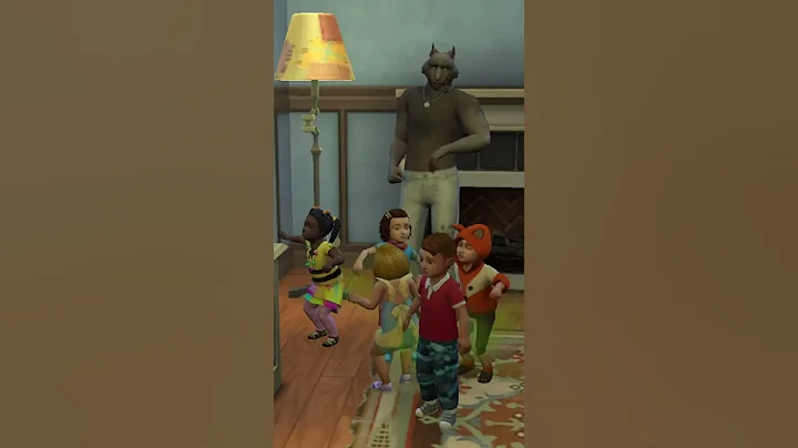 Toddlers fart in front of a werewolf #thesims4 #farts #fartsarefunny #werewolves