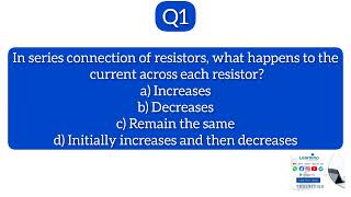Demonstrator Electronics, Demonstrator E&C Practice questions