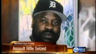 Assault rifle seized
