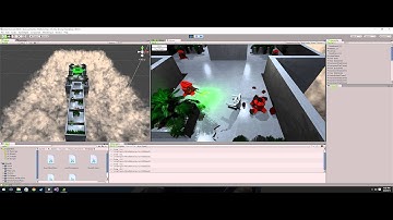 Program Log #6 : Enemy shooting effects and explosion(Physx). Unity 3D 5