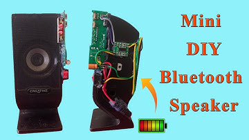 Mini Bluetooth Speaker Making Use PAM8403, Old Battery and USB Bluetooth Module | M42 TECH