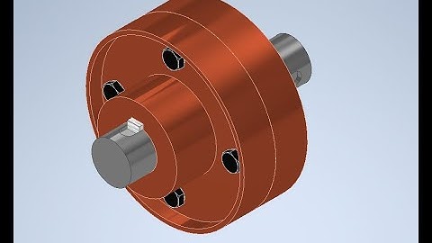 Flanged Coupling | Autodesk Inventor Professional 2025 | Malayalam