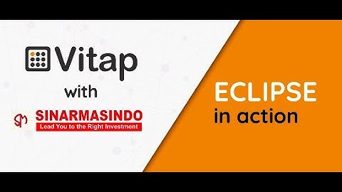 Vitap & Sinarmasindo | Eclipse in action