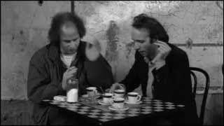 Roberto Benigni and Steven Wright (Coffee and Cigarettes) 