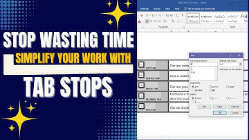 Tab Stops in MS Word (2024) | Easiest methods