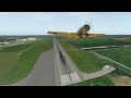 North American Harvard T-6G Texan - IWM Duxford - circuit &amp; landing in X Plane 11.50 beta Vulcan.