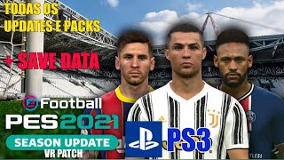 ESSA VERSÃO É TOP! PES 2021 DE PS3 - GAMEPLAY!