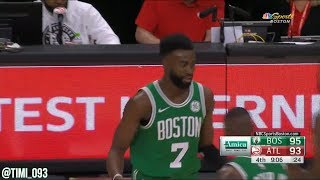 Jaylen Brown Highlights vs Atlanta Hawks (14 pts, 4 reb, 3 stl)
