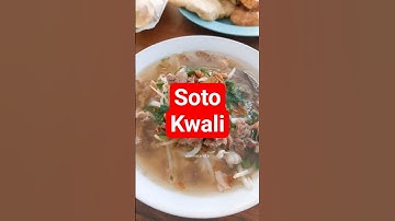 Kuliner soto kwali kartosura di cilongok banyumas #kuliner #soto #sotokwali #banyumas #cilongok