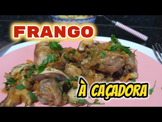 Faça a receita do delicioso frango à caçadora sem nenhum trabalho