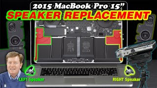 Speaker Replacement: mid-2015 MacBook Pro 15