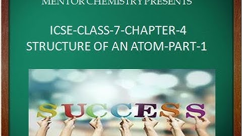 Grade-7-Chapter-4-Structure of an atom-Part-1