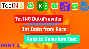 TestNG DataProvider | Integrate Excel with DataProvider to run Selenium Test multiple times | Java