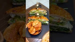 Roman style pizza and focaccia sandwich #shorts #youtubeshorts #trending