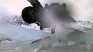 Motorcycle Crash On A Glacier - Bigwheel Fail Bw350 Bw200 Fail Big Wheel Dirt Bike