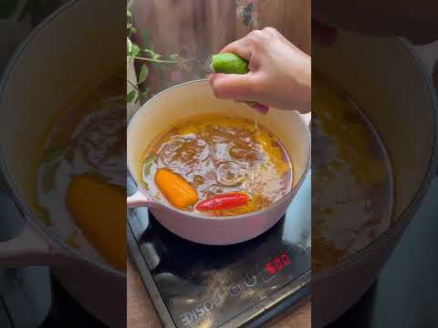 شوربة السالمون التايلندية بلقيس الحيدري