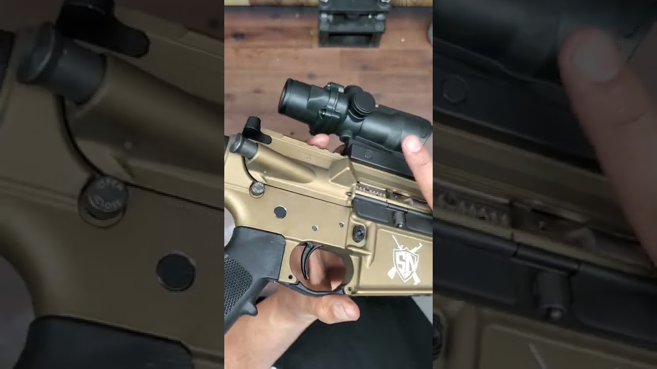 Juggernaut Tactical Hellfighter pin manipulation for AR15 service/cleaning.