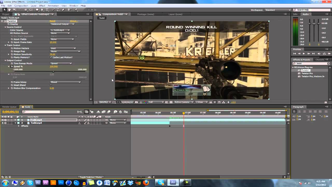 Tutorial - Optics Compensation/Reverse Gunshot Effect