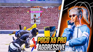 POCO X6 PRO BGMI TEST SMOOTH + 90 FPS AGGRESSIVE 1V4 CLUTCHES ⚡ 3.1 UPDATE