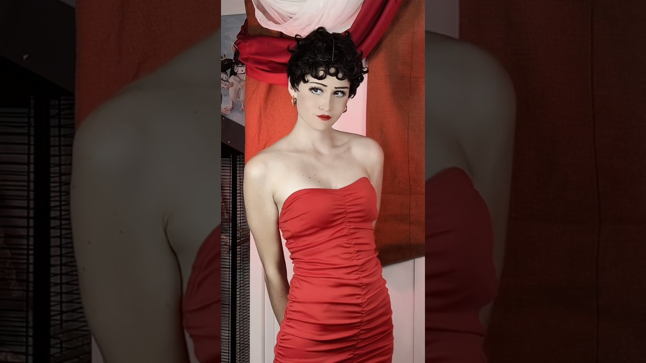 The Pink Panther and Betty Boop dancing 🕺 #bettyboop #cosplay