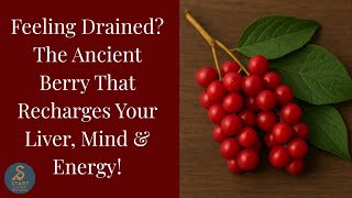 Feeling Drained? The Ancient Berry That Recharges Your Liver, Mind & Energy