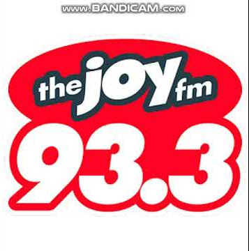 WVFJ - The Joy FM 93.3 - Station ID (5PM) December 5, 2021