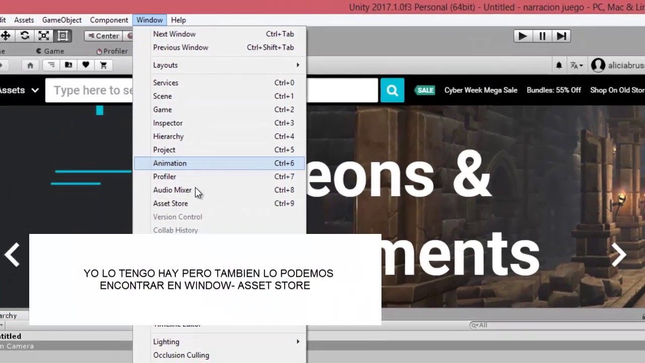 Instalar fungus en unity - YouTube