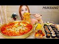 SUB) 염라대왕라면X4 세계에서 제일 매운 라면🌶🌶🌶🌶🌶 스쿨푸드마리 먹방 MUKBANG ASMR eating show