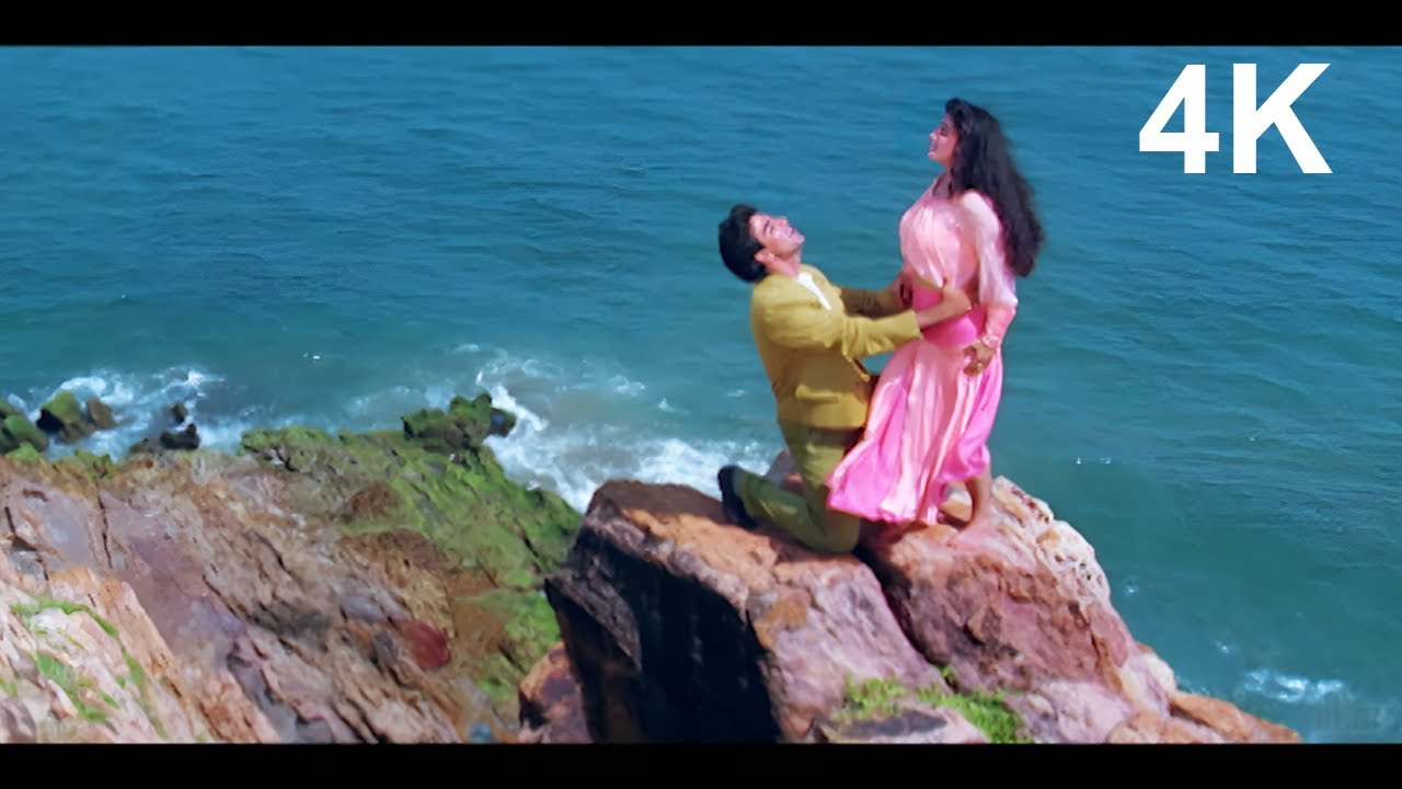 Subah Se Lekar Shaam Tak  Mohra 4K VIDEO Song  Udit Narayan  Sadhana Sargam  Akshay  Raveena