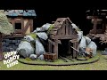 Crafting a miniature mineshaft entrance  tabletop terrain